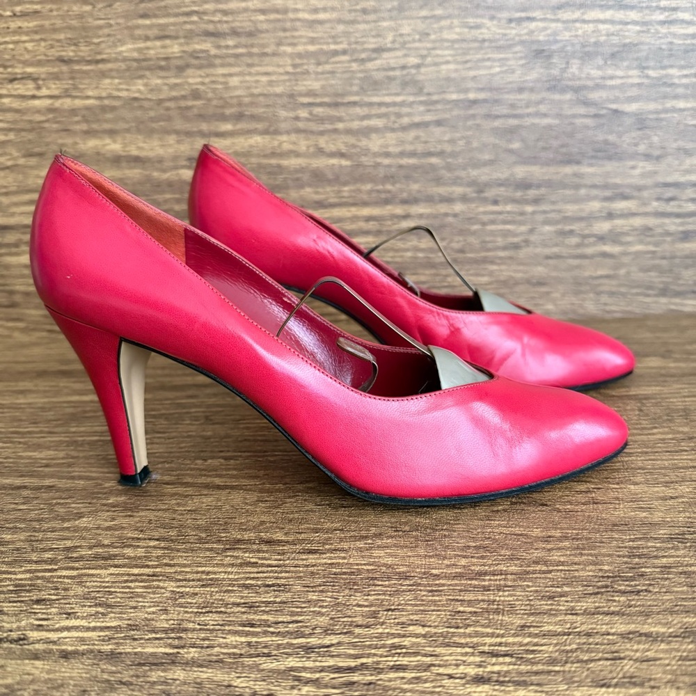 Yves Saint Laurent Vibrant Pink Heels